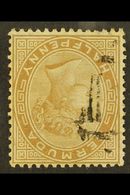 1880 ½d Stone WATERMARK INVERTED Variety, SG 19w, Very Fine Used, Fresh. For More Images, Please Visit Http://www.sandaf - Bermuda