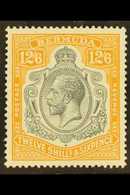 1924-32 12s6d Grey And Orange, SG 93, Never Hinged Mint. For More Images, Please Visit Http://www.sandafayre.com/itemdet - Bermudas