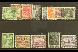 1934-51 Complete Definitive Set, SG 288/300, Fine Mint. (13 Stamps) For More Images, Please Visit Http://www.sandafayre. - Guyane Britannique (...-1966)