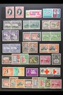 1953-65 MINT / NHM COLLECTION A Most Useful Range With Some Shade & Printing Variants, 1954-63 Complete Set & 1963-65 Se - Guayana Británica (...-1966)