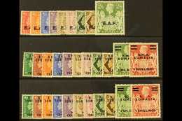 SOMALIA 1943 - 50 Complete Mint Range, SG S1 - S31, Very Fine Mint. (31 Stamps) For More Images, Please Visit Http://www - Italienisch Ost-Afrika