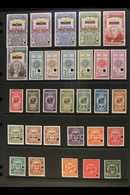 REVENUE STAMPS - SPECIMEN Never Hinged Mint Duplicated Accumulation Of Revenue Stamps Overprinted "SPECIMEN". Attractive - Kolumbien