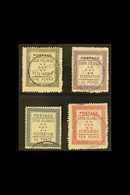 1892 First Set Complete, SG 1/4, Very Fine Used. Rarely Scarce This Nice (4 Stamps) For More Images, Please Visit Http:/ - Cook Islands