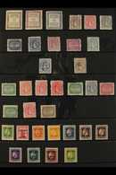 1892-1965 MINT ONLY COLLECTION Presented On Stock Pages & Includes 1892 1d, 1½d & 2½d, 1893-1900 Range To 10d, 1899 ½d O - Cookeilanden