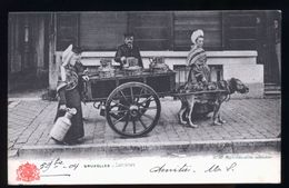 BRUXELLES ATTELAGE CHIENS - Marchés