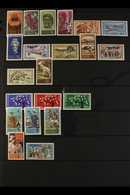 1962-63 SPECIMEN OVERPRINTS On 1962 Definitive Set, 1963 Europa Set, Scouts Set And Red Cross Set, Never Hinged Mint. (2 - Other & Unclassified