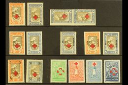 1921-31 RED CROSS COLLECTION An Attractive, ALL DIFFERENT Mint Or Never Hinged Mint Collection Of Red Cross Issues, Incl - Estonie