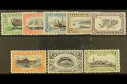 1933 Centenary Set To 1s, SG 127/34, Fine Fresh Mint. (8 Stamps) For More Images, Please Visit Http://www.sandafayre.com - Islas Malvinas