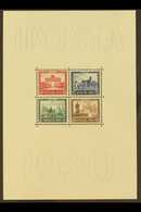 1930 IPOSTA Exhibition Mini-sheet (Michel Block 1, SG MS464a), Fine Mint (all Stamps Are Never Hinged), Minor Wrinkles T - Other & Unclassified