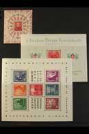 1934-1949 NHM MINIATURE SHEET COLLECTION A Most Useful Never Hinged Mint Selection Of "Early" Miniature Sheets. Includes - Other & Unclassified