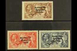 1935 2s6d, 5s, And 10s "Re-engraved Seahorses" Of Great Britain Complete Set, SG 99/101, Fine Mint. (3 Stamps) For More  - Other & Unclassified