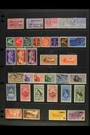 1917-1934 AIR POST COLLECTION An Attractive, ALL DIFFERENT Mint & Never Hinged Mint Collection Presented On Stock Pages. - Zonder Classificatie