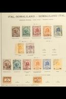 SOMALILAND 1903 - 1925 Fine Mint And Used Collection With 1903 Set Fine Used, 1906 Ovpts To 50c On 5a Yellow, 1906 30c P - Sonstige & Ohne Zuordnung