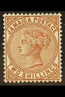 1905-11 2s Venetian Red, QV Type, Wmk Mult. Crown CA, SG 55, Very Fine Mint. For More Images, Please Visit Http://www.sa - Jamaïque (...-1961)