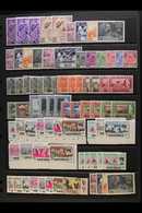 PERLIS 1948-1970 MINT / NHM STOCK Presented On A Stock Page. Includes 1948 RSW Set X2, 1951-55 Defin Range To 35c, 1957  - Other & Unclassified