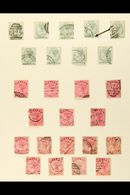 1895 - 1890 FINE USED COLLECTION Useful Range With Shades And Postmarks To 1s (4), 5s Fine Used And Another Showing The  - Malte (...-1964)