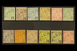 1891-4 Prince Albert Defins Set Plus 1f Shade, Yvert 11/21, 20a, Good To Fine Mint (12 Stamps). For More Images, Please  - Andere & Zonder Classificatie