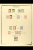 1876-1921 ALL DIFFERENT ORIGINAL COLLECTION On Scott Printed Leaves, Chiefly VERY FINE MINT, Strongly Represented Throug - Montserrat