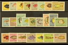 1951 Fishes Definitives Set, SG 440/63, Never Hinged Mint (24 Stamps). For More Images, Please Visit Http://www.sandafay - Mosambik