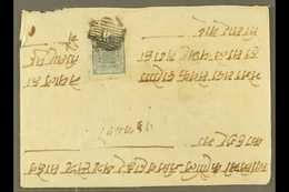 1903 POSTAL HISTORY 1a Light Blue, Imperf, Tied By Clear Strike Of Kadarban Postmark, To Kathmandu, Despatch Mark On Rev - Népal