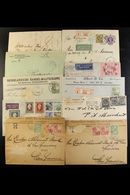 NETHERLANDS INDIES 1862-1948 COVERS An Interesting Collection Of Mostly Commercial Covers, Inc 1862 Entire Letter To Bat - Other & Unclassified