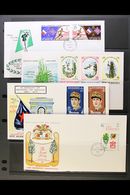 1969-77 FIRST DAY COVERS COLLECTION An Attractive Collection With Both English & French Inscribed Issues. All Different  - Other & Unclassified