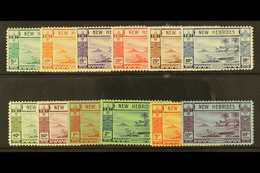 FRENCH INSCRIPTIONS 1938 Lopevi Island Set In Gold Currency, SG F53/64, Very Fine And Fresh Mint. (12 Stamps) For More I - Sonstige & Ohne Zuordnung