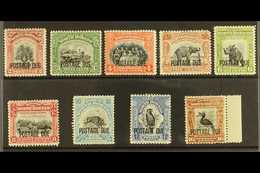 POSTAGE DUE 1930-38 Perf 12½ Complete Set, SG D76/84, Fresh Mint, The 6c & 10c Each With Small Hinge Thin. (9 Stamps) Fo - North Borneo (...-1963)