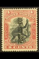 POSTAGE DUES 1897 4c Black And Carmine, SG D16a, Very Fine And Fresh Mint. For More Images, Please Visit Http://www.sand - Borneo Septentrional (...-1963)