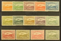 1939 AIRMAILS Bulolo Goldfields Set Inscribed "AIRMAIL POSTAGE," SG 212/25, Mint (14). For More Images, Please Visit Htt - Papouasie-Nouvelle-Guinée