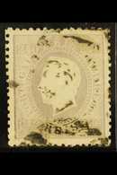 1870 240r lilac, Straight Label, perf.12½, Mi 44xB, Fine Used. For More Images, Please Visit Http://www.sandafayre.com/i - Autres & Non Classés