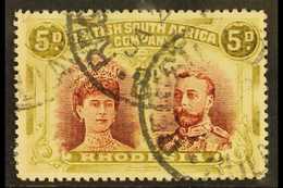 1910 5d Lake Brown And Olive, Perf 15, SG 175, Very Fine Used. For More Images, Please Visit Http://www.sandafayre.com/i - Other & Unclassified