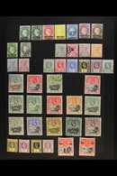 1884-1953 MINT & USED COLLECTION Useful Range Of QV Issues, 1902 & 1908-11 Mint Defins To 6d, 1912-16 To 8d Mint & 1s Us - Saint Helena Island