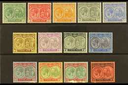 1920-2 KGV Defins, Wmk Mult. Crown CA Complete Set, SG 24/36, Very Fine Mint (13 Stamps). For More Images, Please Visit  - St.Kitts E Nevis ( 1983-...)