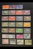 1937-51 COMPLETE MINT KGVI COLLECTION Presented On A Stock Page, A Complete Run From Coronation To UPU Set, SG 185/208,  - Sierra Leona (...-1960)