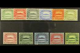 1908-11 "Small Canoe" Complete Set, SG 8/17, Very Fine Mint. (11 Stamps) For More Images, Please Visit Http://www.sandaf - Iles Salomon (...-1978)