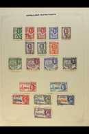 1903-51 FINE USED COLLECTION An All Different Collection On Album Pages Which Includes 1903 QV (opts At Top) Range To 4a - Somaliland (Protettorato ...-1959)