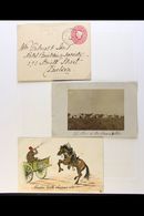 NATAL 1890's/1900's COVERS AND CARDS Collection, Much Of Interest Throughout. Note 1897 Incoming Card From Germany With  - Unclassified