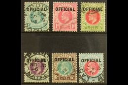 NATAL OFFICIALS - 1904 Set Complete, SG O1/6, Fine To Very Fine Used. (6 Stamps) For More Images, Please Visit Http://ww - Ohne Zuordnung