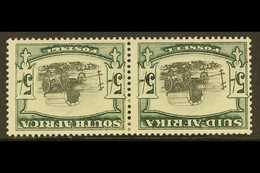 1933 5s Black & Green, INVERTED WATERMARK Pair, SG 64a, Fine Mint (2 Stamps) For More Images, Please Visit Http://www.sa - Sin Clasificación