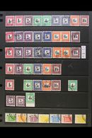 POSTAGE DUES RSA 1961-72 FINE USED COLLECTION -  ALMOST COMPLETE, Includes 1961-9 Set, 1967-71 Swiss Paper Set With 2c & - Sin Clasificación