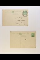 POSTAL STATIONERY ACCUMULATION Of Used & Unused Items, We See Mint & Used ½d & 1d KGV Postcards, "ONE PENNY" Surcharge O - Sin Clasificación