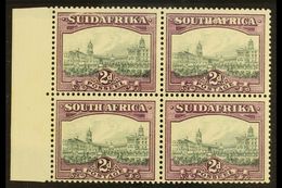 UNION VARIETY 1930-44 2d Slate-grey & Deep Lilac, Watermark Upright, JOINED PAPER VARIETY In A Block Of 4 (join On Top P - Sin Clasificación