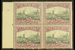 UNION VARIETY 1930-44 2d Slate-grey & Lilac, Watermark Inverted, JOINED PAPER VARIETY In A Block Of 4 (join On Top Pair) - Sin Clasificación