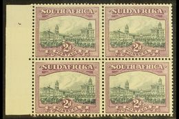 UNION VARIETY 1930-44 2d Slate-grey & Lilac, Watermark Inverted, JOINED PAPER VARIETY In A Block Of 4 (join On Top Pair) - Ohne Zuordnung