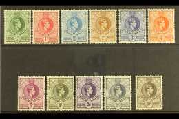 1938 Definitives Perf 13½x13 Complete Set, SG 28/38, Fine Mint, Fresh Colours. (11 Stamps) For More Images, Please Visit - Swasiland (...-1967)