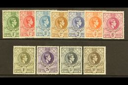 1938 Geo VI Set Complete, SG 28/38a, Very Fine Mint. (11 Stamps) For More Images, Please Visit Http://www.sandafayre.com - Swasiland (...-1967)