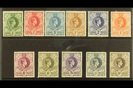 1938-54 KGVI Definitives Complete Basic Set, SG 28/38a, Never Hinged Mint. (11 Stamps) For More Images, Please Visit Htt - Swasiland (...-1967)