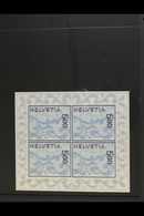 2000 5f St Gallen Embroidery Self-adhesive Stamp (Mi 1726) In A Complete Sheetlet Of Four, SG MS1461, Very Fine Unused.  - Sonstige & Ohne Zuordnung