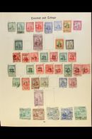 1913-35 USED COLLECTION We Note 1913-23 Values To 5s, 1915 & 1916 Red Cross Overprints, 1917-18 Most War Tax Overprints, - Trinidad Y Tobago
